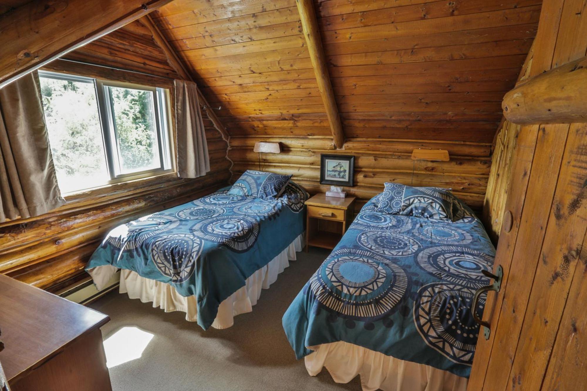 Kan-A-Mouche Pourvoirie Auberge Et Chalets Saint-Michel Oda fotoğraf